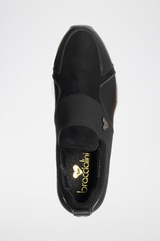 Sapatilhas com plataforma - Preto