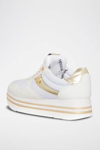 Sapatilhas com plataforma Branco - Tua By Braccialini