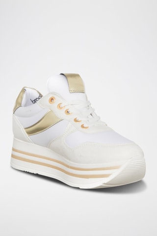 Sapatilhas com plataforma Branco - Tua By Braccialini