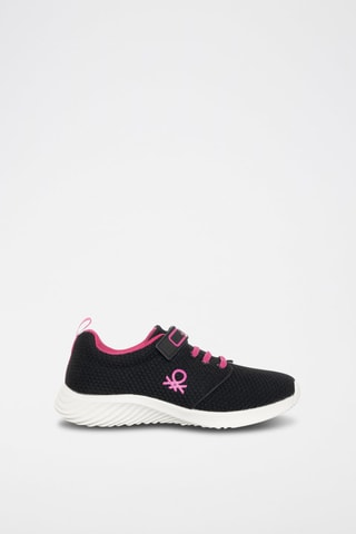 Sapatilhas Preto e rosa