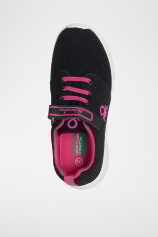 Sapatilhas Preto e rosa