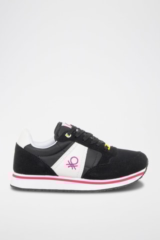 Sapatilhas Preto e branco