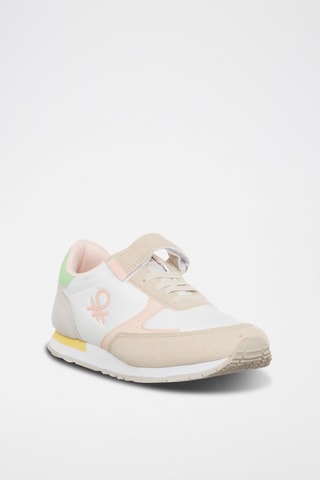 Sapatilhas Branco e rosa