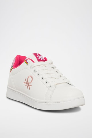 Sapatilhas Branco e rosa