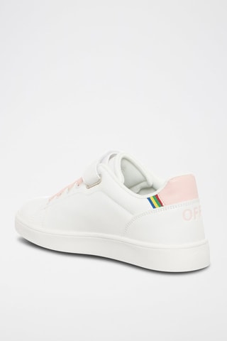 Sapatilhas Rosa e branco