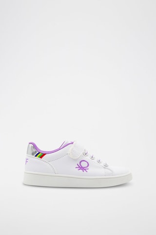 Sapatilhas Branco e violeta