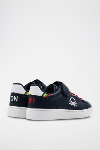 Sapatilhas Azul-marinho e vermelho