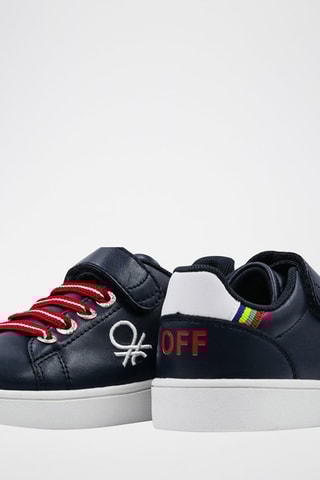 Sapatilhas Azul-marinho e vermelho