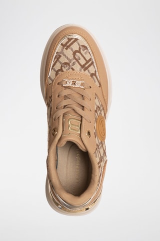 Sapatilhas com plataforma - Castanho-claro - Laura Biagiotti