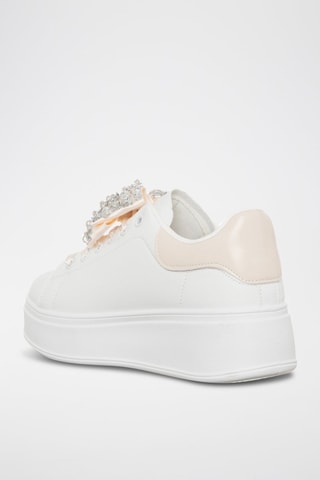 Sapatilhas com plataforma - Branco - Laura Biagiotti