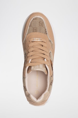 Sapatilhas com plataforma - Bege - Laura Biagiotti