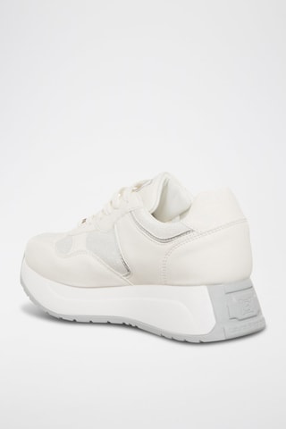 Sapatilhas com plataforma - Branco - Laura Biagiotti