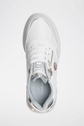 Sapatilhas com plataforma - Branco - Laura Biagiotti