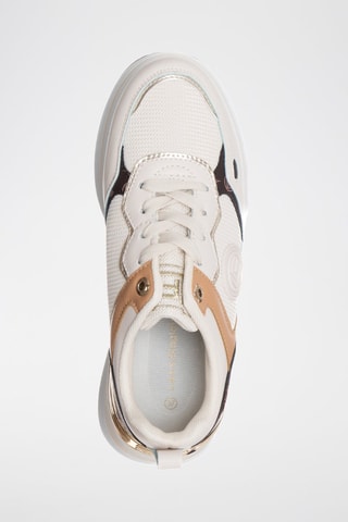 Sapatilhas com plataforma - Marfim - Laura Biagiotti