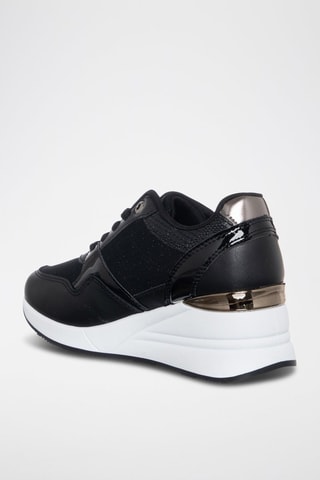 Sapatilhas com cunha - Preto - Laura Biagiotti