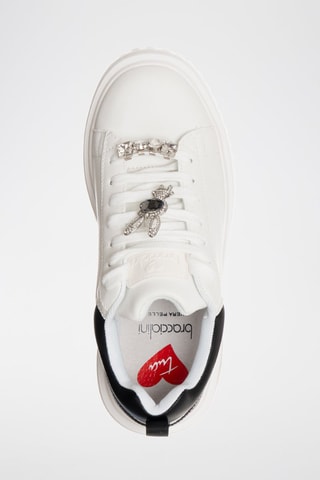 Sapatilhas com plataforma - Branco - Tua by Braccialini