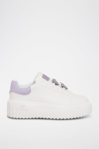 Sapatilhas com plataforma - Branco - Tua by Braccialini