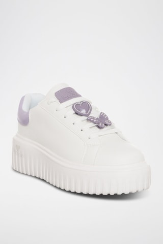 Sapatilhas com plataforma - Branco - Tua by Braccialini