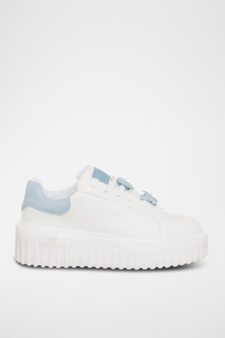 Sapatilhas com plataforma - Branco - Tua by Braccialini
