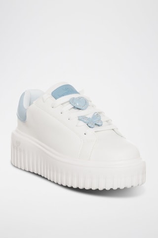 Sapatilhas com plataforma - Branco - Tua by Braccialini