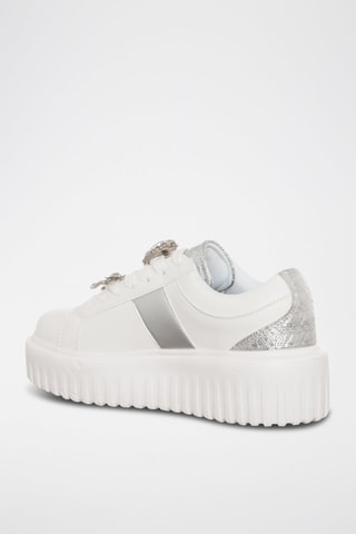 Sapatilhas com plataforma - Branco - Tua by Braccialini
