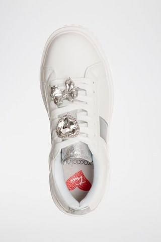 Sapatilhas com plataforma - Branco - Tua by Braccialini