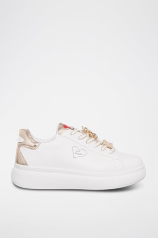 Sapatilhas com plataforma - Branco - Tua by Braccialini