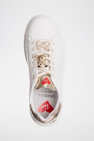 Sapatilhas com plataforma - Branco - Tua by Braccialini