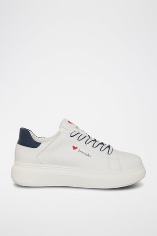 Sapatilhas com plataforma - Branco - Tua by Braccialini