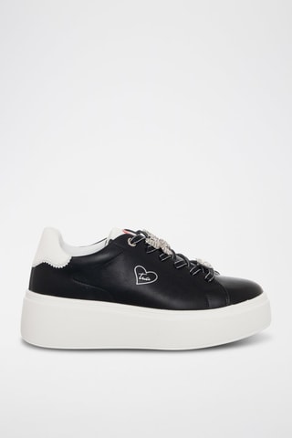 Sapatilhas com plataforma - Preto - Tua by Braccialini