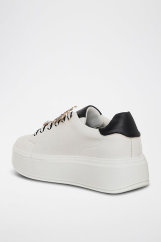 Sapatilhas com plataforma - Branco - Tua by Braccialini