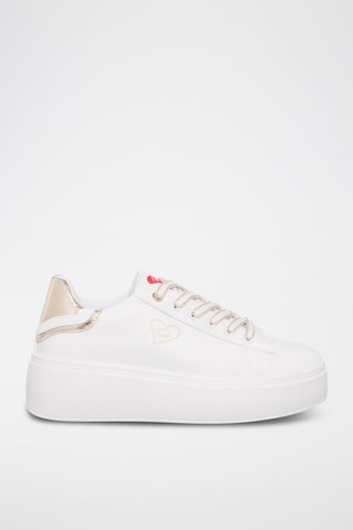 Sapatilhas com plataforma - Branco - Tua by Braccialini