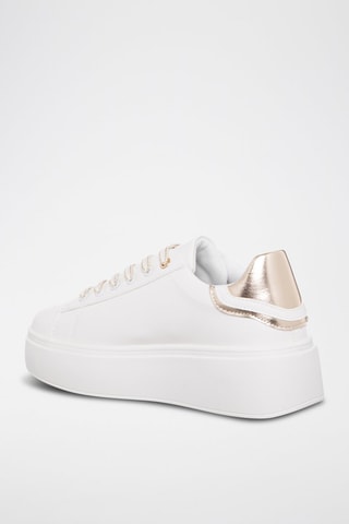 Sapatilhas com plataforma - Branco - Tua by Braccialini