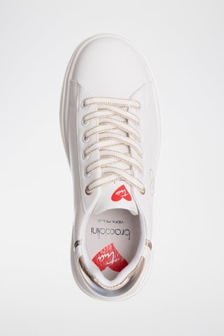 Sapatilhas com plataforma - Branco - Tua by Braccialini