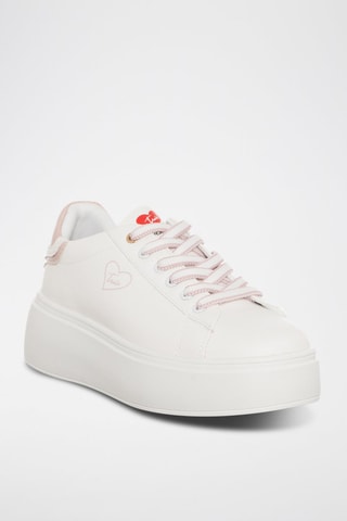 Sapatilhas com plataforma - Branco - Tua by Braccialini