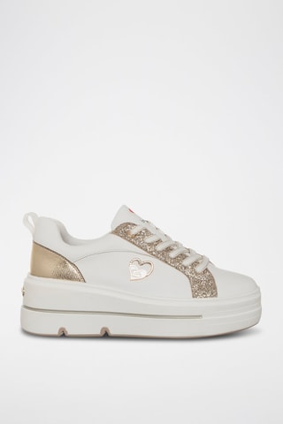 Sapatilhas com plataforma - Branco - Tua by Braccialini