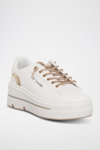 Sapatilhas com plataforma - Branco - Tua by Braccialini