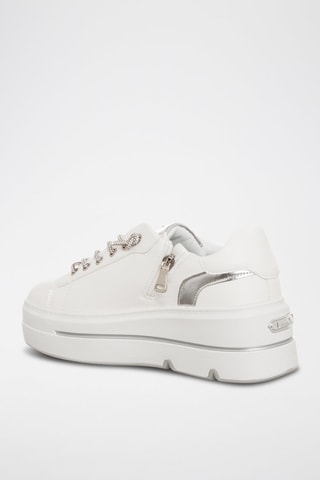 Sapatilhas com plataforma - Branco - Tua by Braccialini