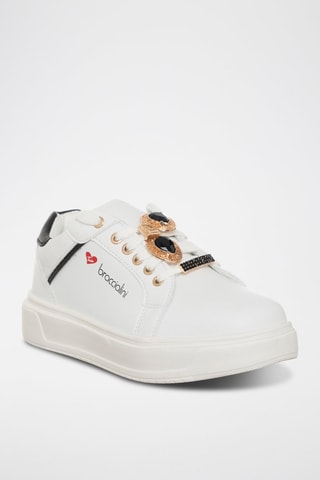 Sapatilhas com plataforma - Branco - Tua by Braccialini