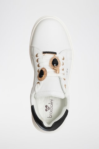 Sapatilhas com plataforma - Branco - Tua by Braccialini