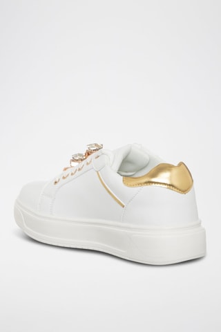 Sapatilhas com plataforma - Cru - Tua by Braccialini