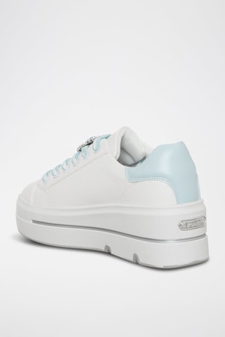 Sapatilhas com plataforma - Branco - Tua By Braccialini