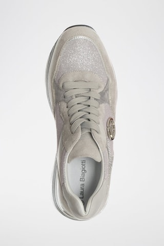 Sapatilhas com plataforma Cinzento e prateado