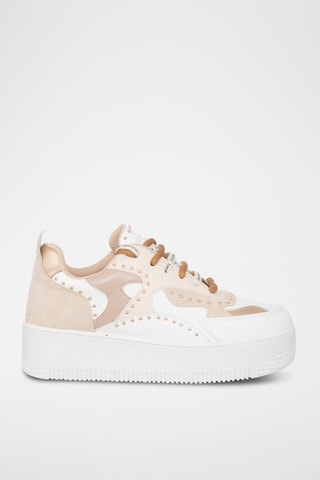 Sapatilhas com plataforma - Branco - Tua By Braccialini