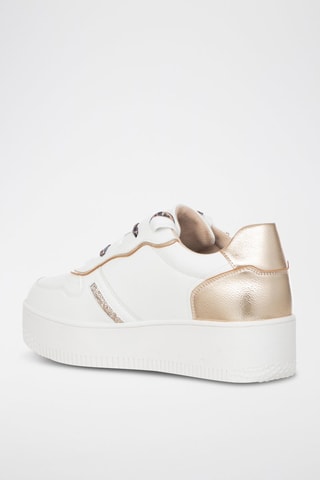 Sapatilhas com plataforma - Branco - Tua By Braccialini