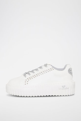 Sapatilhas com plataforma - Branco - Tua By Braccialini