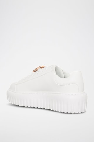 Sapatilhas com plataforma - Branco - Tua By Braccialini