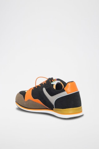 Sapatilhas Preto e laranja