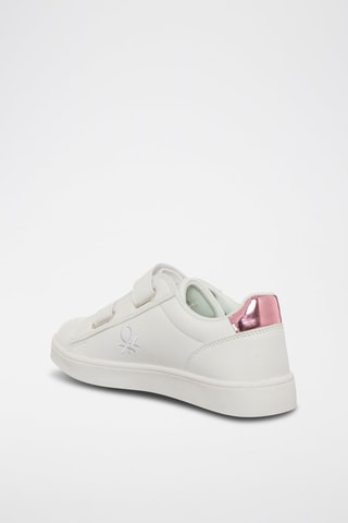 Sapatilhas Branco e rosa