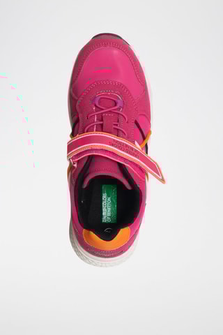 Sapatilhas Fúcsia e laranja